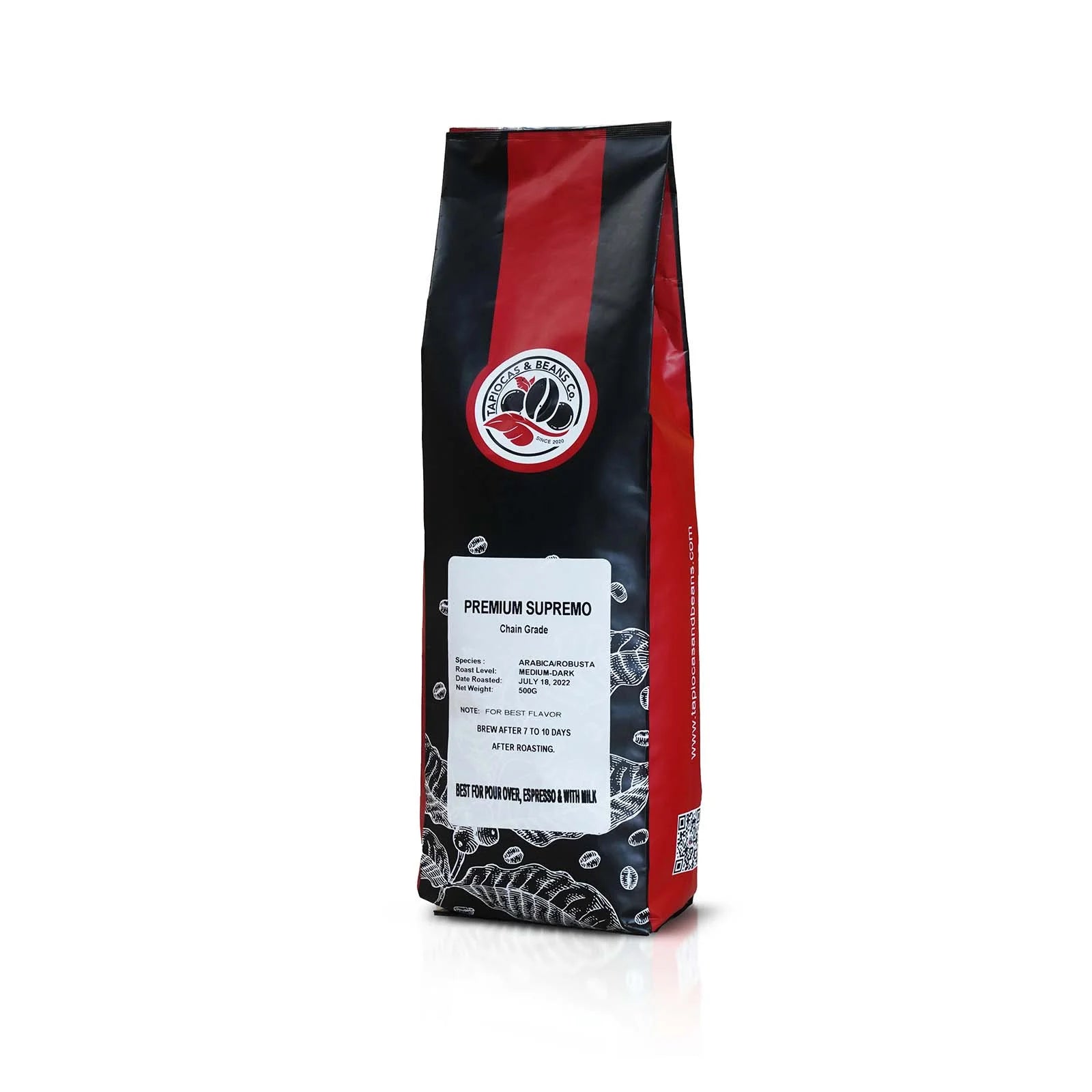 Premium Supremo Roasted Beans 50/50 - House Blend