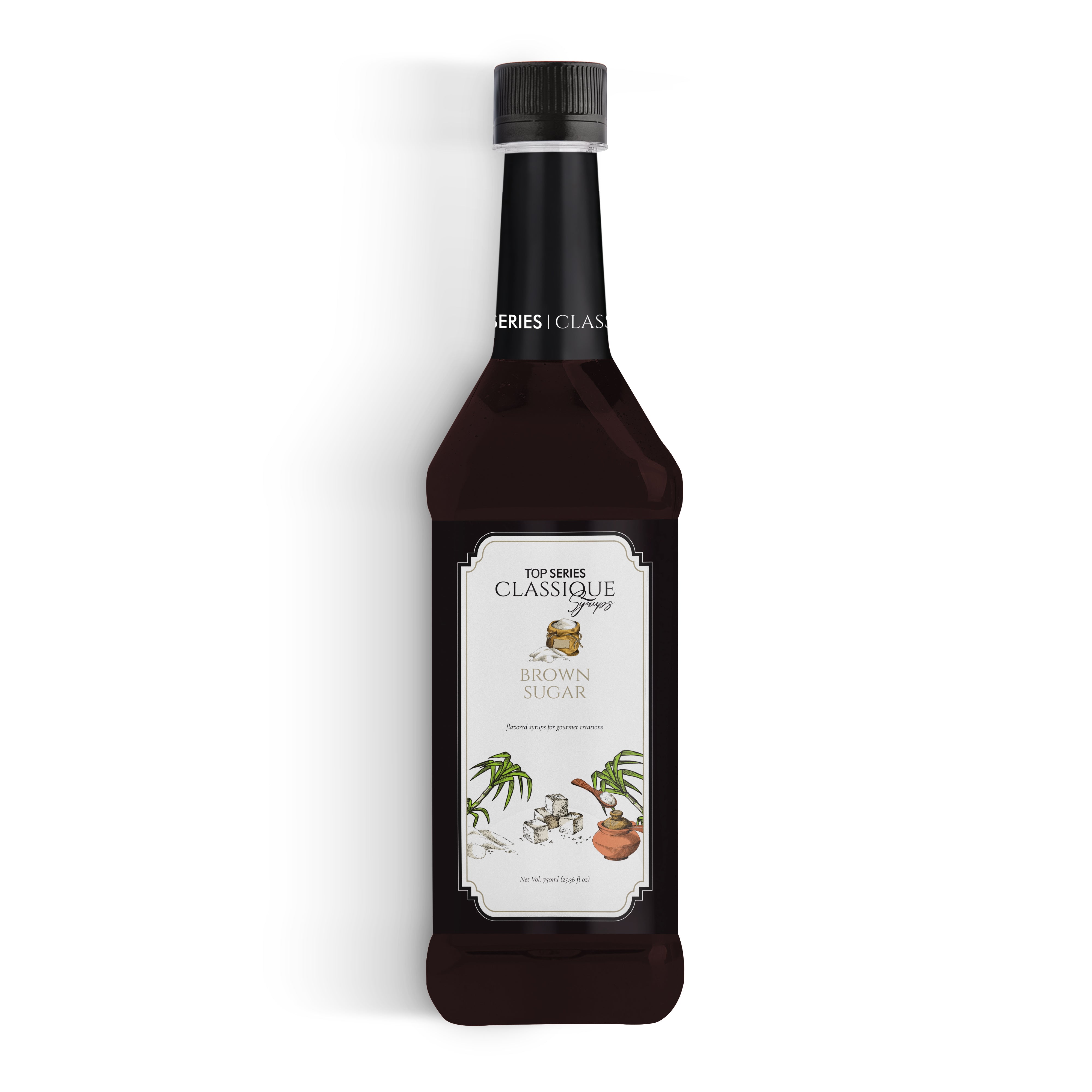 TOP Series  Classique  Brown Sugar Syrup 750ml
