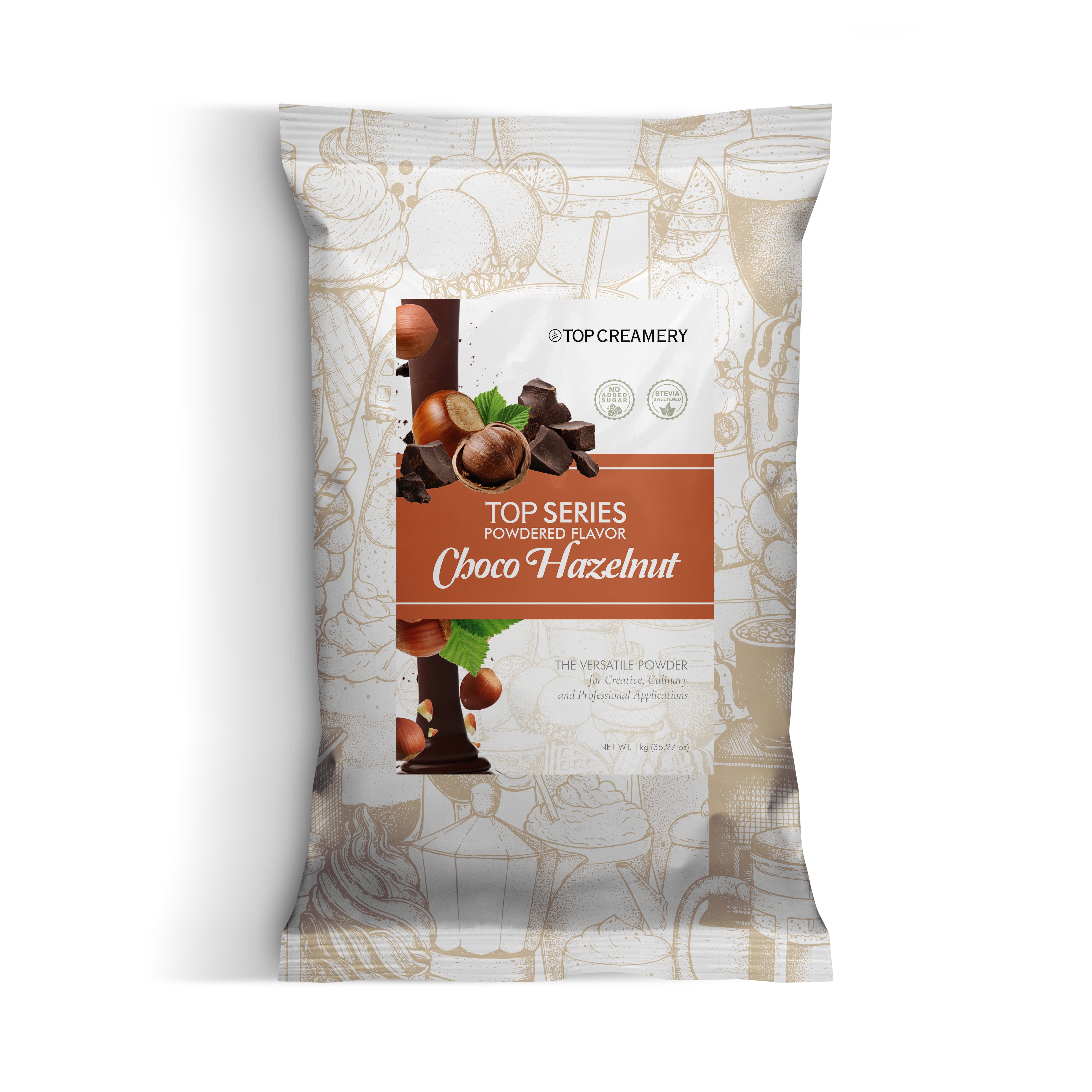 TOP Series Choco Hazelnut Powder 1kg
