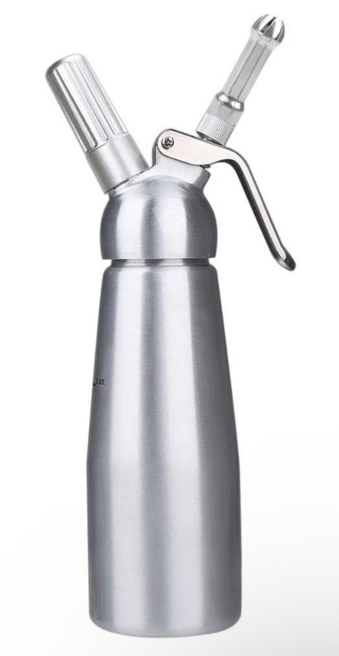 Aluminum Whipped Cream Dispenser Set 500ML