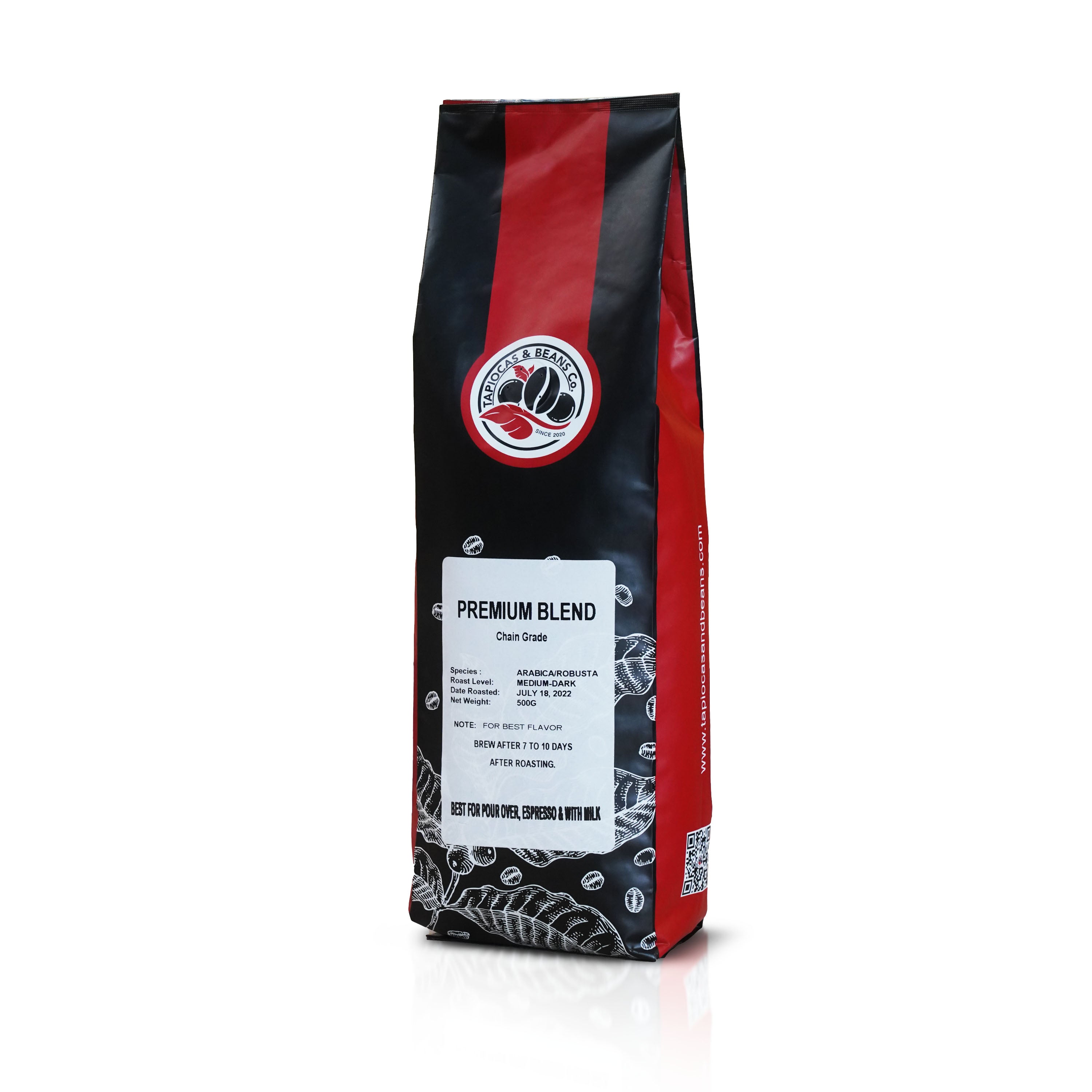 Premium Blend 80/20 Roasted Beans - House Blend