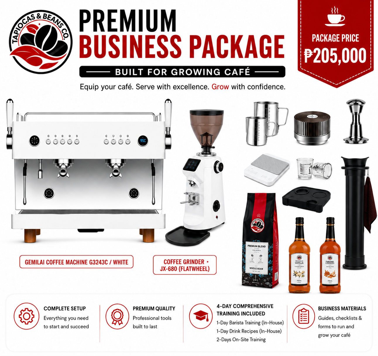 All-Time Best Seller Coffee Business Package | Premium Coffee Business Package