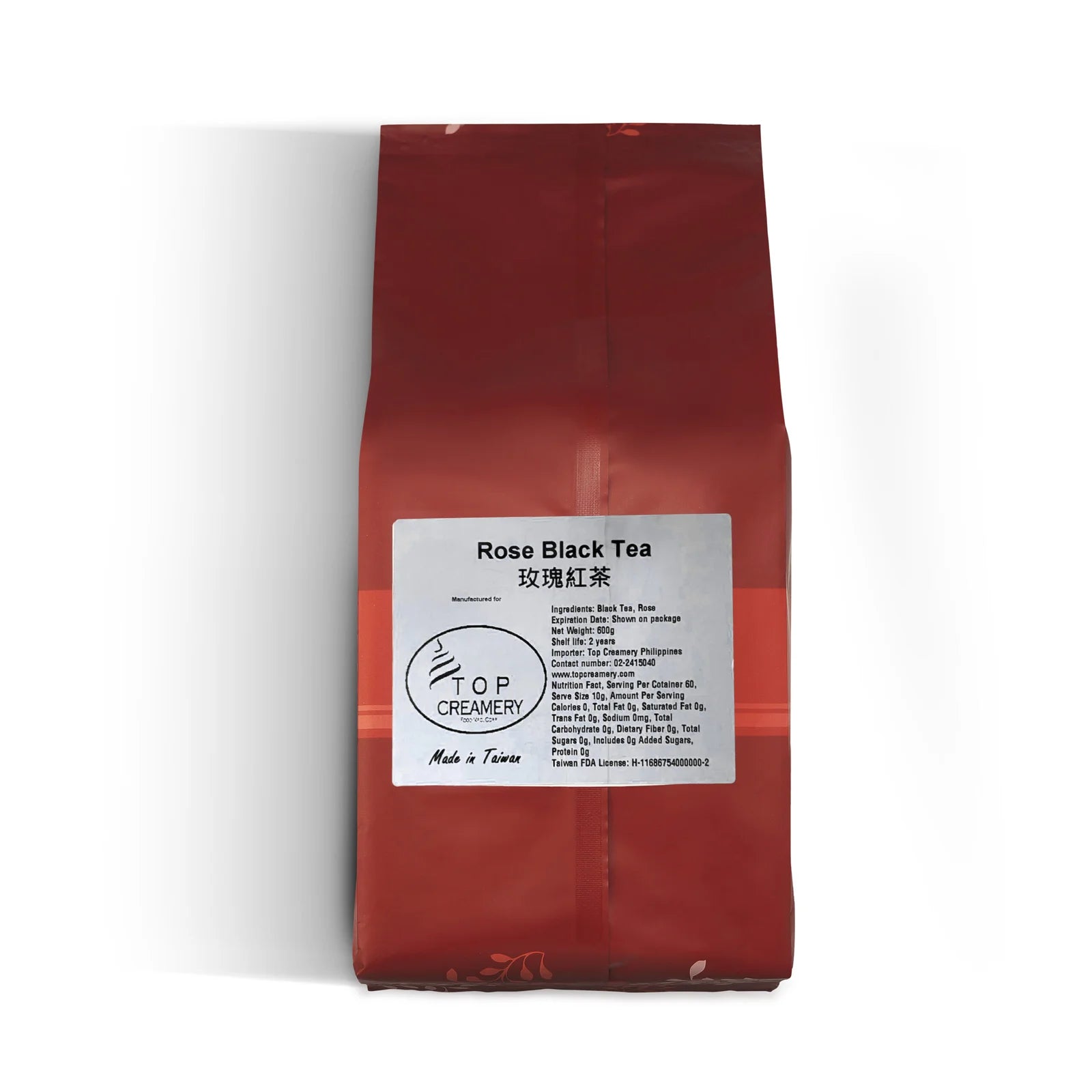 Rose Black Tea Loose Leaves 600g