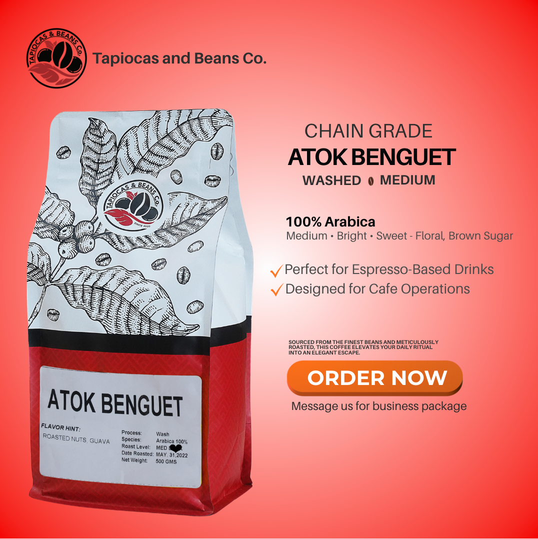 Atok Benguet Roasted Beans - Medium Roast