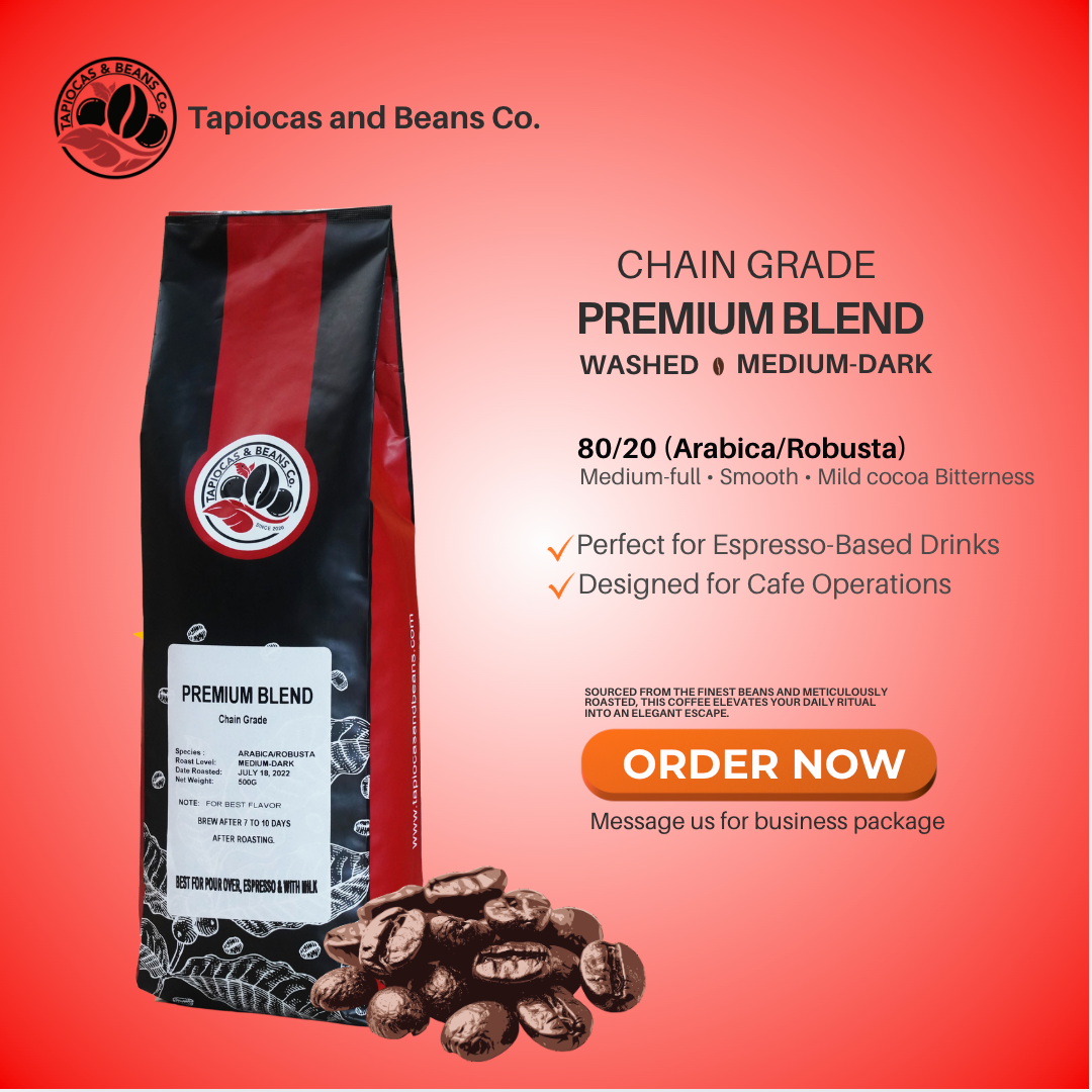 Premium Blend 80/20 Roasted Beans - House Blend