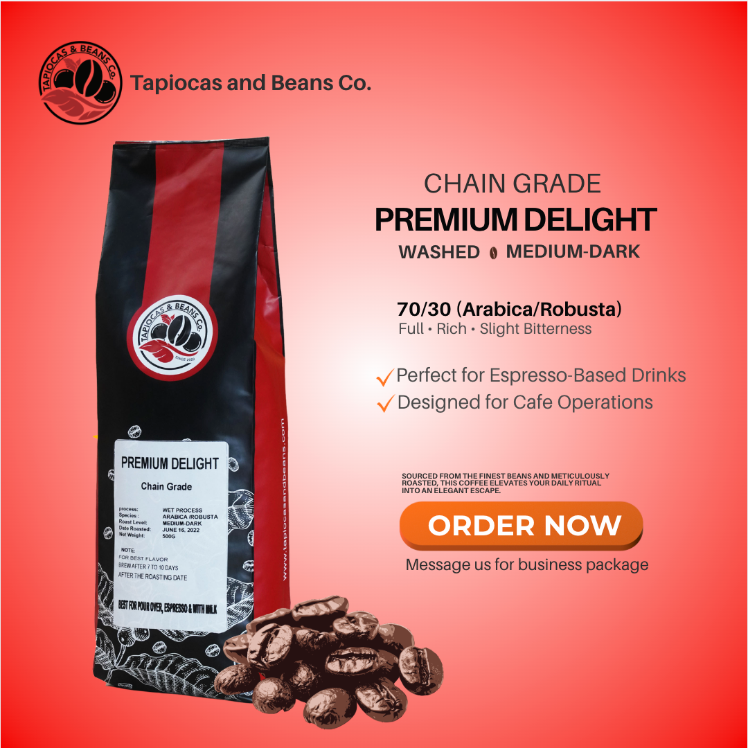 Premium Delight 70/30 Roasted Beans  - House Blend