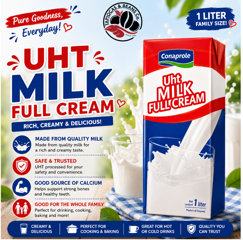 Conaprole UHT Full Cream Milk 1L
