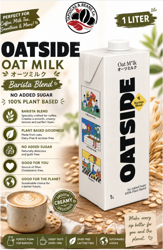 OATSIDE MILK BARISTA BLEND 1L
