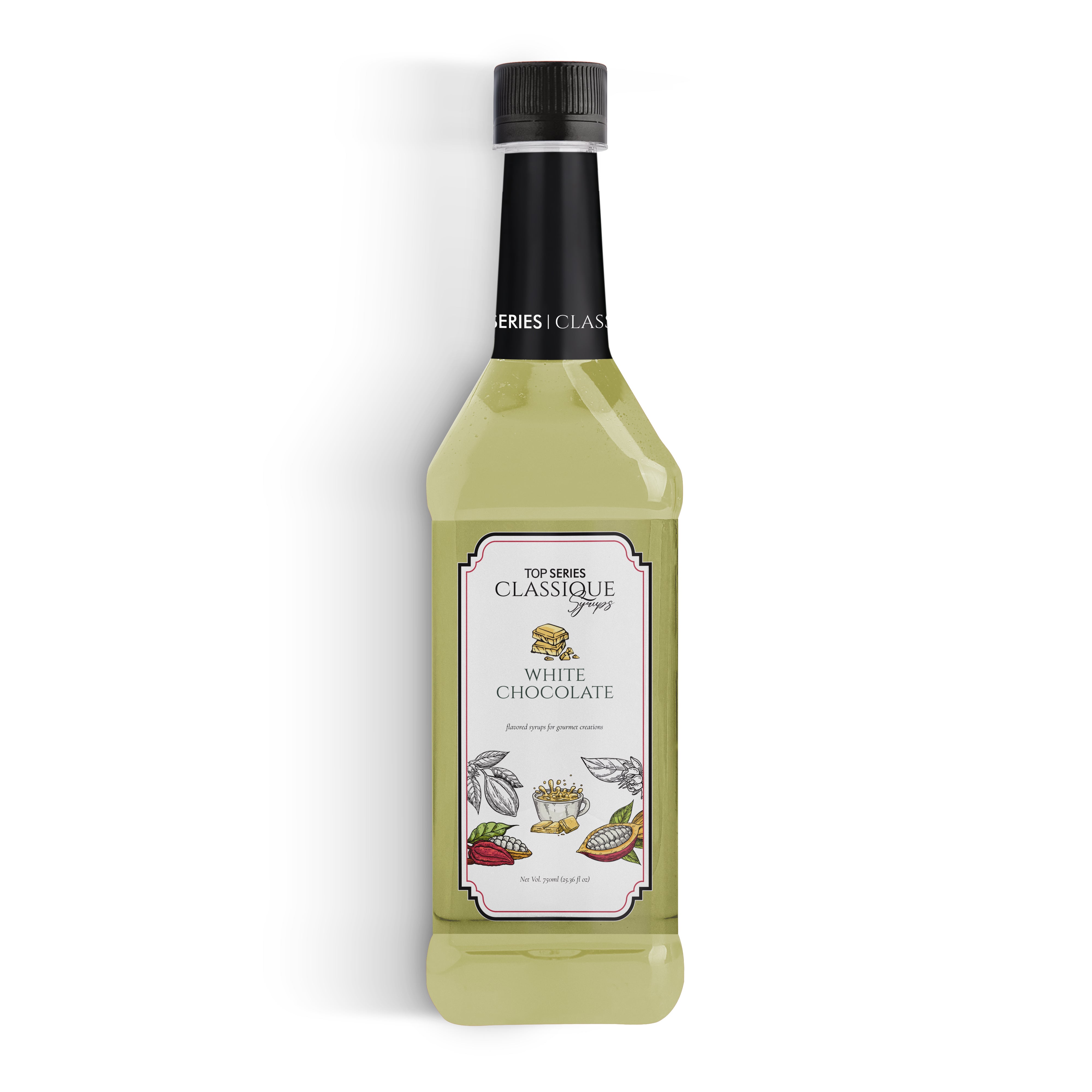 TOP Series Classique White Chocolate Syrup 750ml