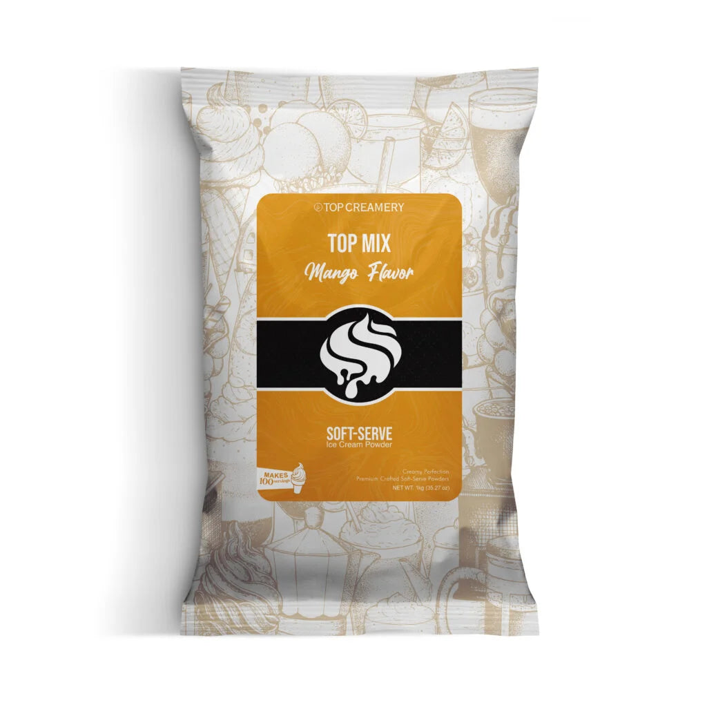 TOP Mix Ripe Mango Soft Serve Powder